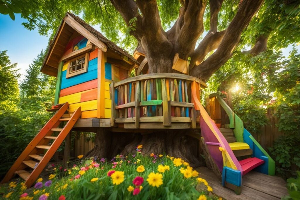 Cabane de jardin enfant