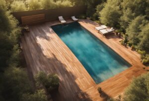 piscine bois hors sol rectangulaire
