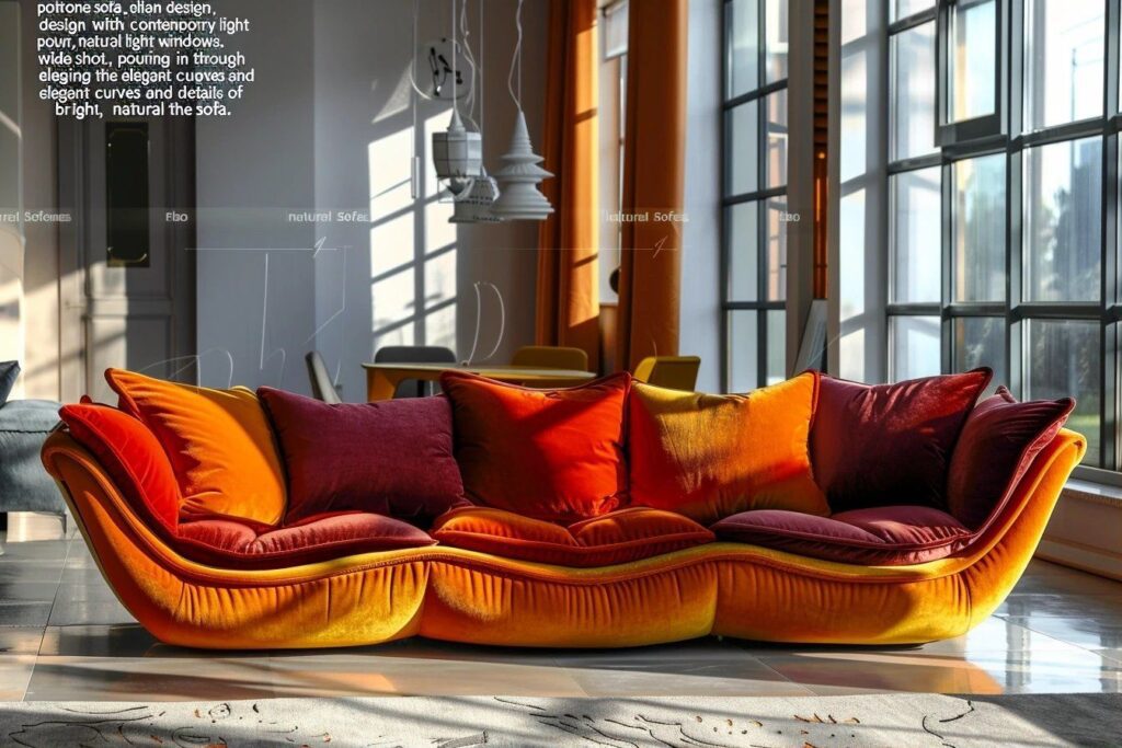 Canapé Poltronesofa : confort italien et design moderne