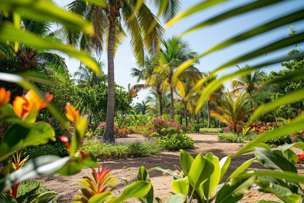 Parterre avec palmier : comment créer un jardin exotique réussi ?