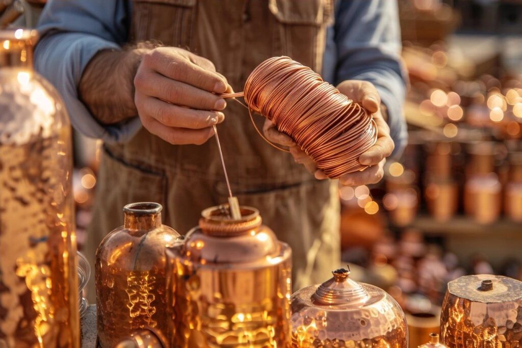 Vendre du cuivre en tant que particulier : limites et démarches