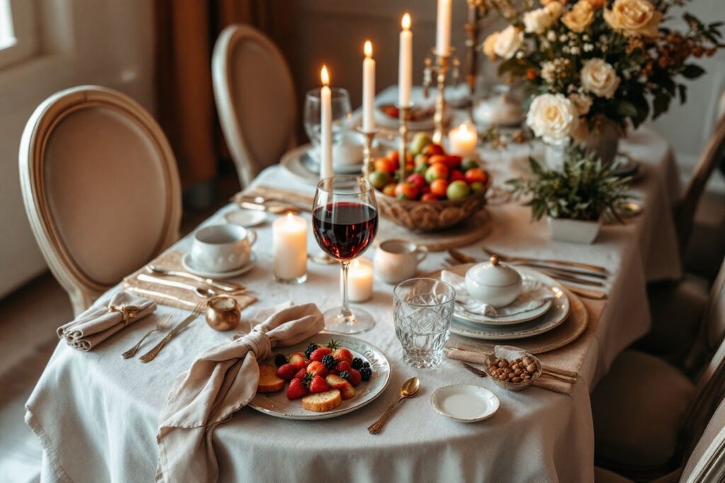 Comment dresser une table à la française sans se tromper ?