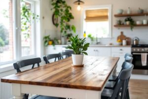 Comment relooker une table ronde en bois : 6 astuces simples