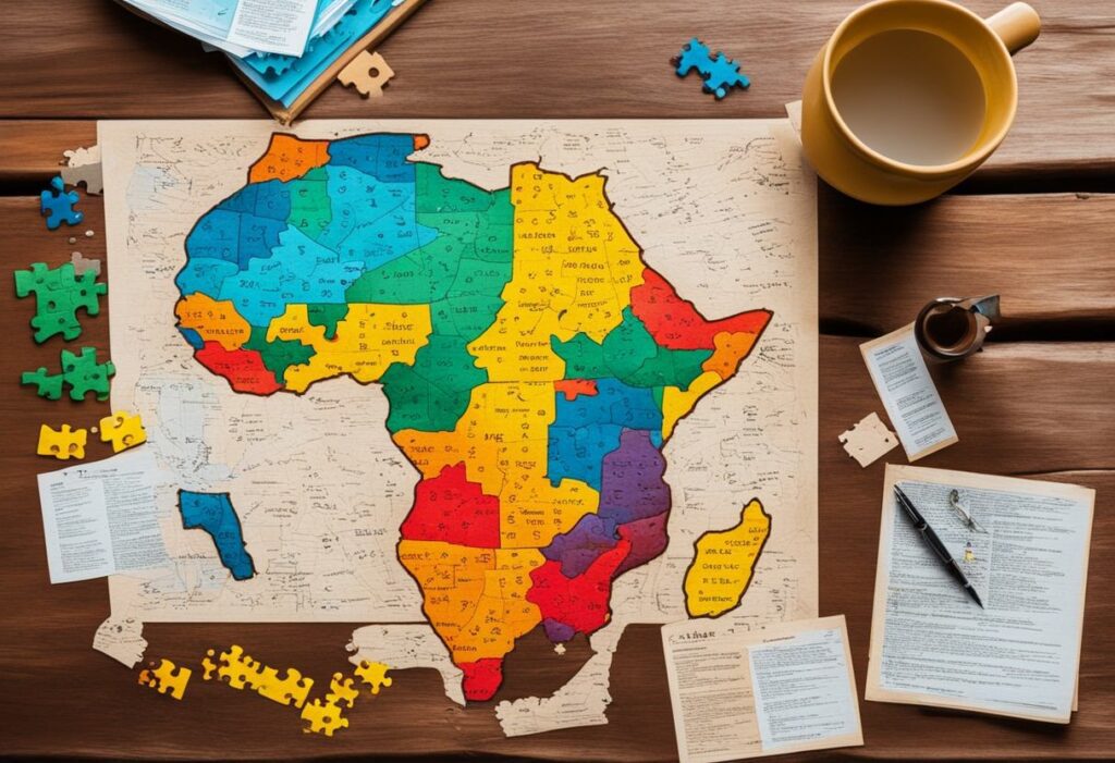 Pays africain mots fléchés