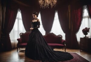 Robe victorienne gothique